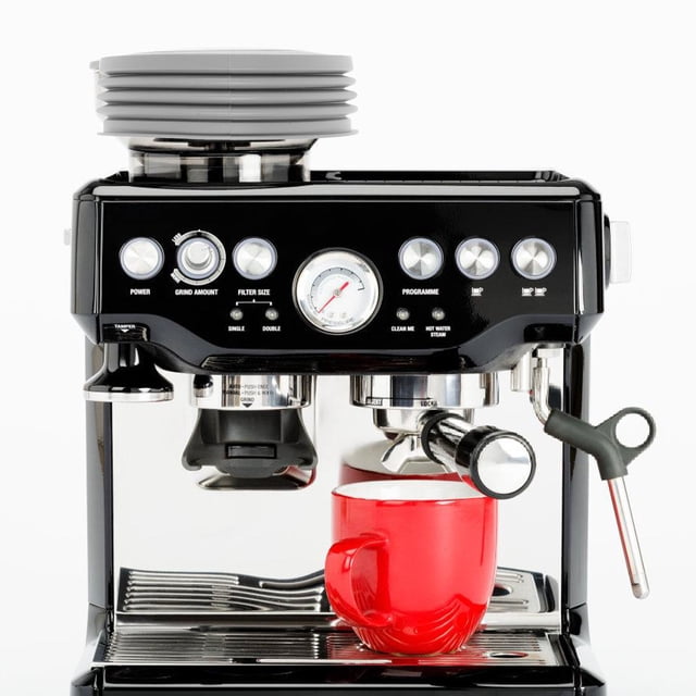 Raindrops Silicone Espresso Bellow Grey 1Set For Blowing Air In Home Use