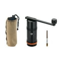 thumbnail image 1 of Manual Coffee Grinder Stainless Steel Conical Burr Coffee Grinder with Folding Handle for Camping, 1 of 6