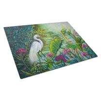 Testing the Waters Heron Glass Cutting Board Large PPD3023LCB