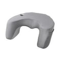 thumbnail image 4 of Esquirla Reading Pillow for Bed, Desk Pillow for Laptop Large Reading Pillow for Adults, for Sitting, Reading, Gaming, Couch Bed Floor Grey, 4 of 7