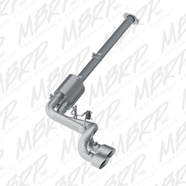 MBRP S5229409 Muffler Bypass X-Pipe Exhaust For 2017-2020 Ford F-150 Raptor 3.5L EcoBoost - 3" T409 Stainless Steel