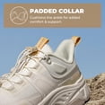 thumbnail image 4 of Zapatillas de Senderismo para Mujer NORTIV 8 con Cordones Rápidos Beige Ligero, 4 of 8