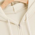 thumbnail image 4 of Akiihool Womens Hoodie Womens Zip Up Sweatshirt Oversized Hoodies Sweater Cute Casual Outfits Top 2026 Fall Winter Jacket Trendy Clothes Beige,XXXL, 4 of 9
