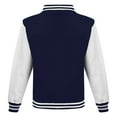 thumbnail image 2 of Awdis  Adult Polycotton Varsity Jacket, 2 of 2