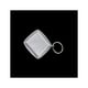 thumbnail image 1 of Ounissouiy Llavero con marco de fotos de 10 Uds., anillo acrílico transparente moderno, etiqueta de número en blanco, colgantes de plástico, Artesanía Tipo 2, 1 of 6