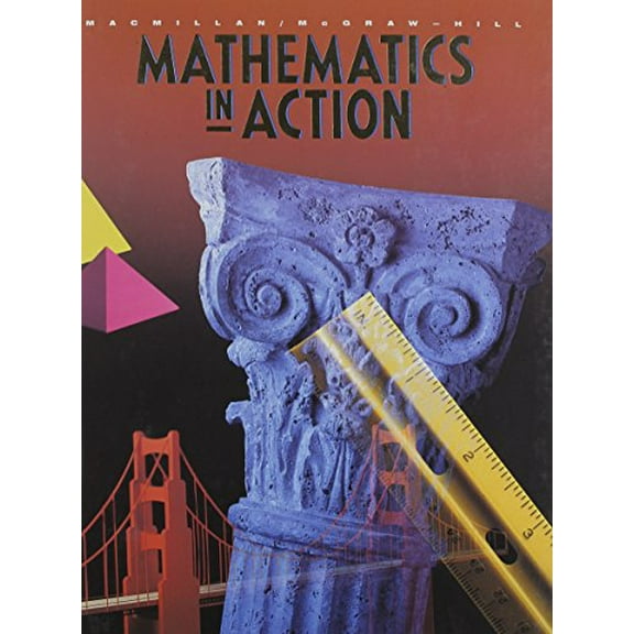 Pre-Owned Mathematics In Action 6th Grade (Hardcover) 0021090068 9780021090068