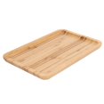 thumbnail image 4 of Bandeja De Bambú De Bambú, Bandeja Rectangular Elegante Y Segura Para Comida, Sin Tóxicos, Para Café, Té Y Desayuno, 4 of 7