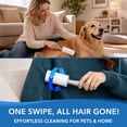 thumbnail image 4 of PLUMEBAY Extra Sticky Lint Roller 12 Pack, 1200 Sheets Total, Pet Hair Remover, 4 of 6