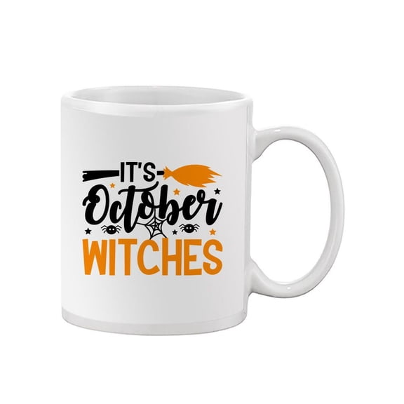 It's October, Witches. Mug - Image by Shutterstock,
