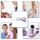 thumbnail image 4 of Estetoscopio profesional médico de doble cabezal, estetoscopio multifuncional colorido para el cuidado de la salud, color morado, 4 of 9