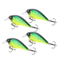 thumbnail image 4 of 4Pcs Artificial Simulation Plastic Minnow Crank Rock Lure Bait Fishing Accessory1#, 4 of 9