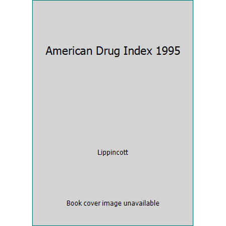 American Drug Index 1995, Used [Hardcover]