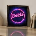 thumbnail image 3 of Neon Basketball Graphic Wooden Sign Wall Plaque - Vintage Art Decoration, Wall Decoration - Ideal Gift For Home Decoration, Living Room, Bathroom, Bedroom, Garden, Dining, Bar, Cafe, Festival Party, 3 of 7