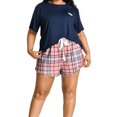 thumbnail image 4 of Lochas Women Pajamas Set Pyjama Sleepwear Nightwear Loungewear Homewear 2PCS Plus Size, 4 of 8