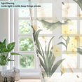 thumbnail image 4 of Yayeee Window Curtains Light Filtering 63"x42" Grommet Panel Pair Home Living Room Decor, White Rabbits, 4 of 7