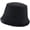 Black, variant on CoCopeaunts Reversible Bucket Hats Suede Fisherman Hat Double-Sided Wear Thickened Plush Brim Basin Hat Women Outdoor Keep Warm