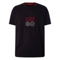 thumbnail image 6 of HUGO Loungewear Stacked T-Shirt, Black, 6 of 6