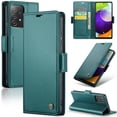 thumbnail image 1 of CaseMe Funda de Cuero para Samsung Galaxy A52 5G con Bloqueo RFID, para Samsung Galaxy A52 5G Funda para Mujer y Hombre, Tarjetero con Cierre Magnético, Funda Tipo Folio para Samsung Galaxy A52 5G, 1 of 11