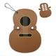 thumbnail image 2 of Portapúas de Guitarra de Marrón con 17 Ranuras. Estuche para Púas de Guitarra., 2 of 5
