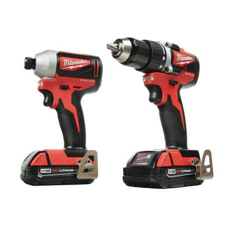 Milwaukee M18 18-Volt Lithium-Ion Compact Brushless Cordless 1/4 in. Impact  Driver Kit with One 2.0 Ah Battery, Charger & Tool Bag 3650-21P - The Home