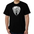 thumbnail image 1 of Men's Word Art T-shirt - Guitar Pick, 1 of 2