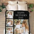thumbnail image 5 of Custom Photo Collage Blanket for Family, Customized Bed Blanket with 10 Pictures & Text for Best Friends Kids Personalized Your Own Photos on Throw Blanket for Birthday Memorial Gifts Blankets, 5 of 5