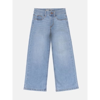 Levi Strauss Signature Girls' Baggy Straight Leg Jeans, Sizes 2T