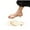 Beige, variant on ZACPNCV Womens Square Toe Flip Flops Comfort Casual Beach Slides Summer Fall High Heel Sandals