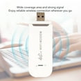 thumbnail image 4 of 4G LTE WiFi Modem Wireless LTE Router 150Mbps Portable SIM Card Slot USB Plug and Play for 10 Devices with WPA2 Encryption for Europe Asia Africa Middle East, 4 of 7