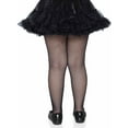 thumbnail image 2 of Leg Avenue Children's Fishnet Tights, Medium, Black, 2 of 4