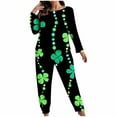 thumbnail image 6 of Censtreet Plus Size Women's Pajamas Sets 2 Piece Long Sleeve Pj Sleepwear Soft Comfy Tops and Pants XL-5XL, 6 of 6
