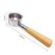 thumbnail image 4 of Mango de café sin fondo con mango de madera y acero inoxidable de 51mm, ideal para máquinas DeLonghi. Accesorio práctico y elegante para baristas., 4 of 6