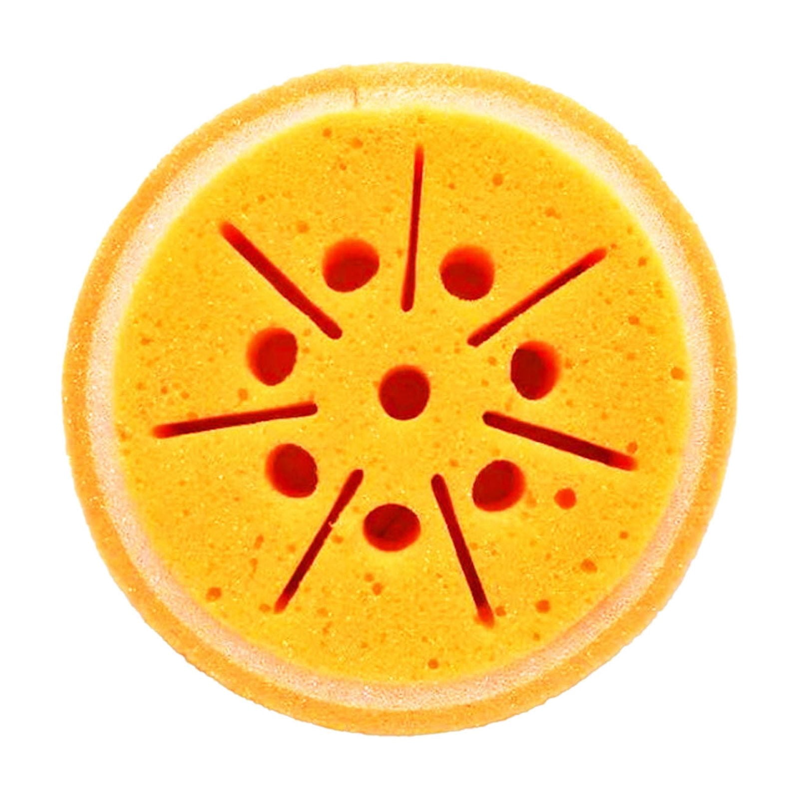 Kitchen Sponge 2 Fruit Style Dishwashing Sponge Thick Dishwashing Sponge Strong Decontamination Sponge Replacement Pack Refrigerator from Heat Hand Brushes for Cleaning Carpet Leather Scratch Remover