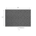 thumbnail image 2 of Set De Table En Pvc Tissé Bleu Vintage - Lot De 12, 2 of 3