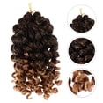 thumbnail image 3 of EeaseCA 4pcs Twists Crochet Braids Twists Fluffy Curly Synthetic Braiding Hair Extension, 3 of 7