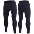 thumbnail image 6 of IYTR Men's Sweatpants Tight Pant High Elasticity Breathable Fitness Training Running Sports Pants Solid Color Sweatpants Hiking Fashion Casual Comfy Baggy Pants Trousers (Black,XXXL), 6 of 7