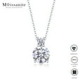 thumbnail image 7 of 3ct/S925 Silver Moissanite Pendant/Gentlemen & Ladies/Elegant Fashion/Party/Engagement/Wedding/Anniversary/Gift for Man & Woman/Wedding Anniversary/GRA Certificate/18K Platinum Plated/Holiday Gift, 7 of 7