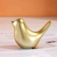 thumbnail image 4 of Holloyiver Resin Golden Bird Figurines, Modern Decorative Bird Statues Ornaments Home Decor Accent for Shelf Desktop Living Room Bedroom Kitchen, 4 of 5