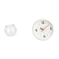 thumbnail image 6 of Desktop Aquarium Tank Wall Clock Fish Bowl Vase PP Material Living Room Office Decor for Modern Homes, 6 of 8