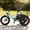 Blue, variant on ESKUTE Electric Tricycle for Beginners, 16" x 3.0 Fat Tire Folding 3-Wheel E-Bike, 500W Peak Motor, 302Wh Battery, Step-Thru Design, 12.5 MPH, Blue