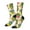 2 Black-2, variant on Cute Cartoon Cactus Print Adult Socks for Men & Women,Calf Socks, Ankle Socks,Boots Socks,Breathable Casual Sock,Unisex Crew Socks