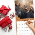 thumbnail image 5 of 2026 Wall Calendar,Calendar 2026,Animal friendship Monthly Wall Calendar, 12" x 24" Open,Family Planner Calendar, Home & Office Organizer,Hangable, 5 of 6