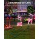 thumbnail image 2 of Cable de extensión DEWENWILS Christmas Outdoor, 12 pies, 13 A, 125 V, 2 of 7