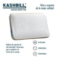 thumbnail image 5 of Almohada Kashbill Memory Foam Blue Gel, Hipoalergénica, Antibacterial y Transpirable - Máximo Confort y Frescura 60x40, 5 of 5