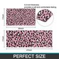 thumbnail image 7 of Pink and Black Of Leopard Print Kitchen Rugs Sets Of 2,Anti Fatigue Kitchen Mat Rugs Non Slip Washable,Decorative Kitchen Floor Mats for Kitchen,Sink,Laundry,17"x30"+17"x47", 7 of 7