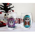 thumbnail image 2 of Disney The Nightmare Before Christmas Jack and Sally Stemless Glass Set, 2 of 7