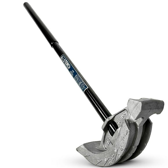 TEMCo 2 in 1 Dual Shoe Conduit Bender - 1/2" & 3/4" EMT, 1/2" Rigid - 2 Benders in 1 Tool