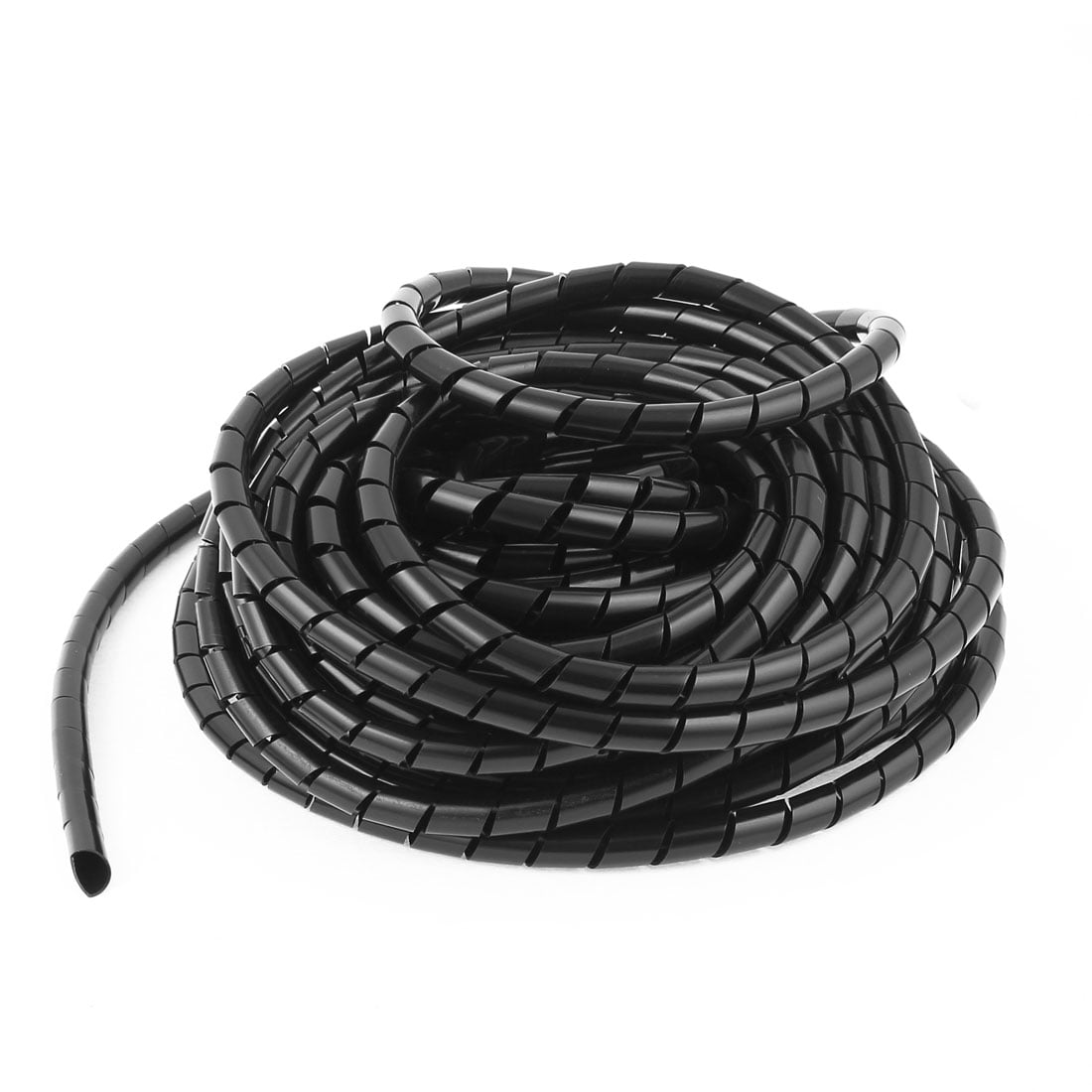 2M Flexible Spiral Wire Wrap Desktop PC Cable Cord Protector 8-16mm Reusable Pre