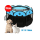 thumbnail image 1 of Jaula Para Perros Gato color negro y azul, 1 of 4
