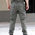 thumbnail image 2 of Pantalons de Randonnée pour Hommes, Pantalons Cargo pour Hommes avec Poches, Pantalons Légers de Pêche Militaire, Pantalons Légers pour Hommes, Pantalons 3/4 pour Hommes, 2 of 6